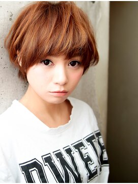 エイミーバイアフロートザガーデン 浦和店(amie by afloat the garden) 大人可愛い甘めバングなショートスタイル◎【浦和】