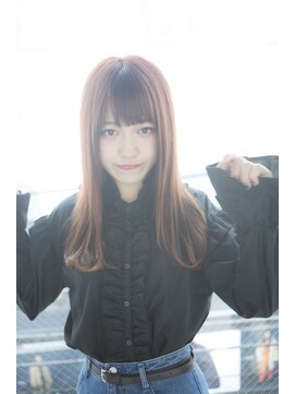 サロンドミルク 原宿(salon de MiLK) 【salon de MiLK 原宿】ピンクベージュ×ハニーヘア