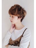 大人の為の奥行きショートヘア＊ジェンダーレスマッシュウルフ