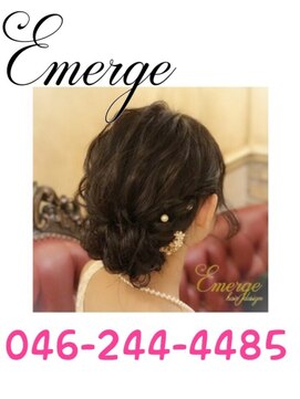 エマージュ 海老名店(Emerge) エアリーパーティーヘアアレンジ♪[海老名]