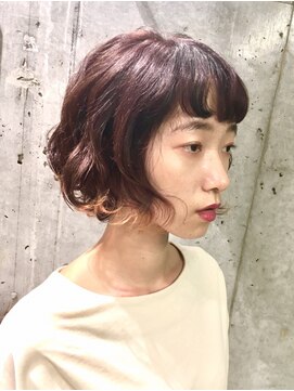 エイト 三軒茶屋店(EIGHT) フレンチボブ×裾カラー 10/3