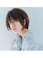 ノアエクレ 銀座(noah ecle)&nbsp;【noah ecle】グレージュ似合わせひし形ショート