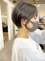 ジーニー 横浜(giinii)&nbsp;ミアショート_黒髪_イメチェン_ミアショート（ryota_hair）