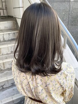 ローラン(ROULAND) 【ROULAND石川】透ける暗髪ケアカラーグレージュ