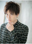 ヘーゼルベージュ計算ずくフェザーマッシュL