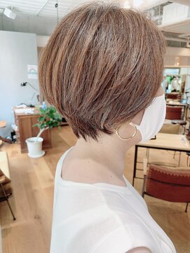 ノル(Knoll) ショートボブ/イメチェン/フルバング/似合わせカット銀座/日比谷
