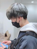 モリオフロムロンドン 松戸店(Morio from London)&nbsp;【松戸 岩口】カーキカラー刈り上げマッシュショート
