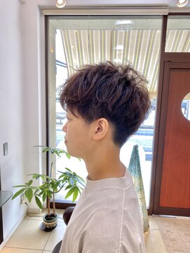 ヘアアーク(HAIR arc) くせ毛風ショートカット#京成津田沼#奏の杜#京成大久保#幕張本郷