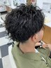 【新規限定】メンズカット+デザイニングパーマ