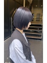 ロンド レア 天神大名店(Lond Le’a)&nbsp;ラベンダーカラーダブルカラーケアブリーチハイトーン韓国ブルベ