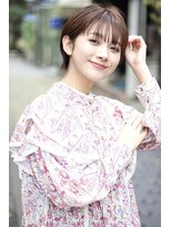 リノ 吉祥寺(Lino kichijoji) 【Lino 林】大人かわいいナチュラルマッシュ ショコラベージュ