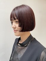 ブクレット(Bouclettes)&nbsp;心斎橋　ミニボブ　姫カット　顔周りカット