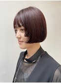 心斎橋 ミニボブ 姫カット 顔周りカット