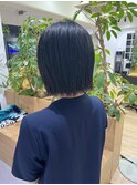 【OceanHair&Life 田中愛梨】10代20代切りっぱなしボブ