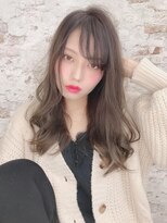 ヘアーズ ベリー 大橋店(hairs BERRY)&nbsp;BERRY波巻きウェーブブロンドベージュ無造作パーマアッシュ