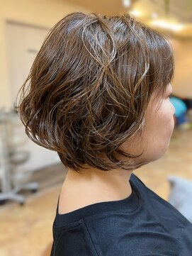 ラウンジ モリオ イケブクロ(Lounge MORIO Ikebukuro) ◎大人女性のショートボブパーマ　池袋◎