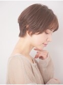 大人可愛いハンサムショート