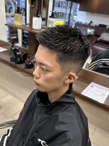 グルーマーズトウキョウ(GROOMER/S TOKYO)&nbsp;【GROOMERS 稲田】 ボウズ　スパイキー フェード スペインカール