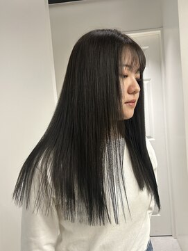 ゼスト 八王子店(ZEST) "ブリーチなし"透明感アッシュブラウン【古沢みはる】