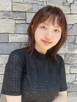 アイビー 吉祥寺(I Be, KICHIJOJI)&nbsp;ミディアムレイヤー【吉祥寺　マンツーマン　美容院　ウルフ】