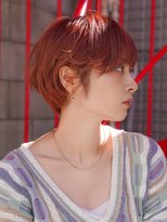 カライングドゥ(ing deux) 大人可愛い20代30代40代黒髪前下がりショートボブ丸みショート◎