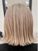 八尾/ハイライト/髪質改善/酸性ストレート/バレイヤージュ