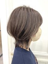 ブルー 盛岡店(BLUE)&nbsp;イメチェン/艶髪/ダークアッシュ/大人ミディアム/透明感ボブ