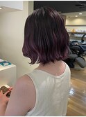 ゆるふわショートピンクブラウン