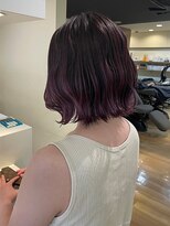 ラファンス 栗林店(LaFENCE) ゆるふわショートピンクブラウン