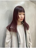 秋におすすめ◎ブリーチなし暖色カラー
