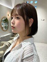 レジット 海老名(Legit)&nbsp;30代40代50代◎小顔似合わせヘア黒髪ボブルフネビージュワンレン