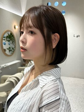 レジット 海老名(Legit) 30代40代50代◎小顔似合わせヘア黒髪ボブルフネビージュワンレン