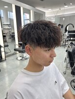 ネクスト 静岡店(NEXT)&nbsp;MEN'S HAIR/ダークアッシュ/ニュアンスパーマ/韓国マッシュ