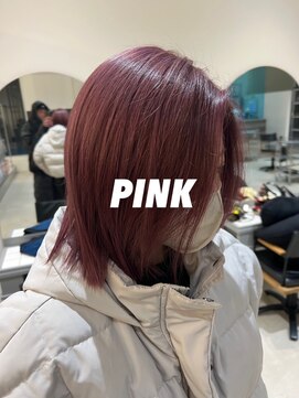 ルミヘアー 金沢駅西口店(Lumi hair) ★ピンクカラー/デザインカラー/金沢駅西/10代20代