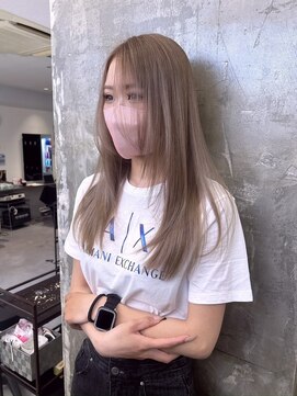 キング 枚方店(K!ng) 縮毛矯正髪質改善ハイライトレイヤーカット枚方美容室エクステ