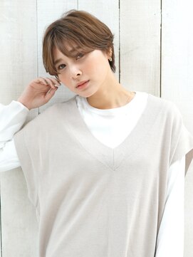 アビエブラン 若江岩田(abije blanc) ハンサムショートヘア 【若江岩田駅】★20代30代50代 髪質改善