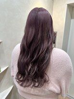ユニック コウベ(unique KOBE)&nbsp;ピンクラベンダー×髪質改善カラー×暖色系カラー×ダブルカラー