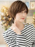 大人ハイライト小顔マッシュショートウルフh3川口20代30代40代