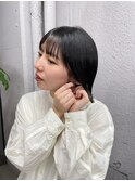 ミニボブショートボブ外はねボブ