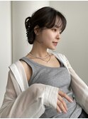 20代30代40代ミニウルフオージュアネビージュタッセルボブ