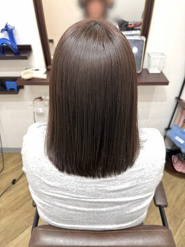 ボクノ 6号店 大橋(bokuno) 【 chika 】髪質改善矯正 / 艶髪 / グレージュ