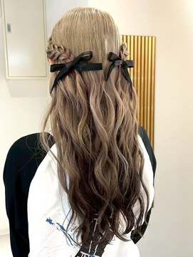 ムーン バイ ケンジ(moon by KENJE) 【nanaka】編み込み/ヘアアレンジ/ライブ