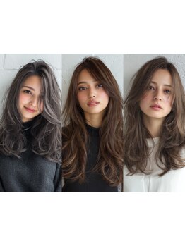 【艶感◎】イルミナカラーorアディクシーカラー＋カット＋選べるトリートメント￥8800！トレンドstyleに♪