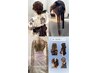 【★浴衣にぴったり★】巻き髪込み♪7種類から選べるヘアアレンジ！