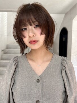 サイン 渋谷(SIGN) 20代/タッセルボブ/レイヤーボブ/ハッシュボブ/透明感カラー