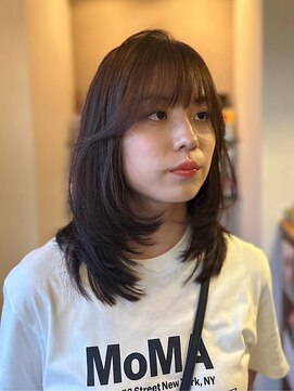 シェール(cher) 髪質改善/ビフォーアフター/ハッシュカット