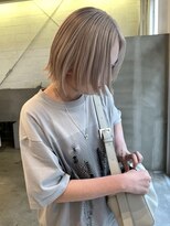 カシェ ホリエ(CACHE HORIE)&nbsp;大人ハイトーン / ハイトーンボブ / ホワイトベージュ / 三保