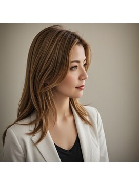 うねり&広がり除去○艶カラー&ナチュラルストレートの同時進行○