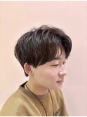 【room心斎橋/竹田鈴花】コンマバング×チョコブラウン/韓国ヘア