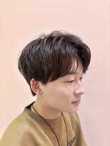 ルーム シンサイバシ(room shinsaibashi)&nbsp;【room心斎橋/竹田鈴花】コンマバング×チョコブラウン/韓国ヘア